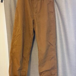 Women’s Flannel lined Pants with orange belt included